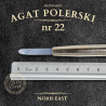 AGAT POLERSKI NR 22 – NATURALNY KAMIEŃ DO POLEROWANIA ZŁOCEŃ - NORIS EAST