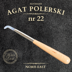 AGAT POLERSKI NR 22 – NATURALNY KAMIEŃ DO POLEROWANIA ZŁOCEŃ - NORIS EAST