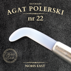 AGAT POLERSKI NR 22 – NATURALNY KAMIEŃ DO POLEROWANIA ZŁOCEŃ - NORIS EAST