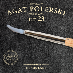 AGAT POLERSKI NR 23 – NATURALNY KAMIEŃ DO POLEROWANIA ZŁOCEŃ - NORIS EAST