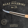 AGAT POLERSKI NR 23 – NATURALNY KAMIEŃ DO POLEROWANIA ZŁOCEŃ - NORIS EAST