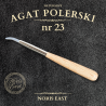 AGAT POLERSKI NR 23 – NATURALNY KAMIEŃ DO POLEROWANIA ZŁOCEŃ - NORIS EAST
