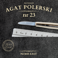 AGAT POLERSKI NR 23 – NATURALNY KAMIEŃ DO POLEROWANIA ZŁOCEŃ - NORIS EAST