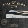 AGAT POLERSKI NR 23 – NATURALNY KAMIEŃ DO POLEROWANIA ZŁOCEŃ - NORIS EAST