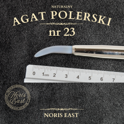 AGAT POLERSKI NR 23 – NATURALNY KAMIEŃ DO POLEROWANIA ZŁOCEŃ - NORIS EAST