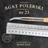 AGAT POLERSKI NR 23 – NATURALNY KAMIEŃ DO POLEROWANIA ZŁOCEŃ - NORIS EAST