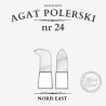 AGAT POLERSKI NR 24 – NATURALNY KAMIEŃ DO POLEROWANIA ZŁOCEŃ - NORIS EAST