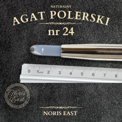 AGAT POLERSKI NR 24 – NATURALNY KAMIEŃ DO POLEROWANIA ZŁOCEŃ - NORIS EAST