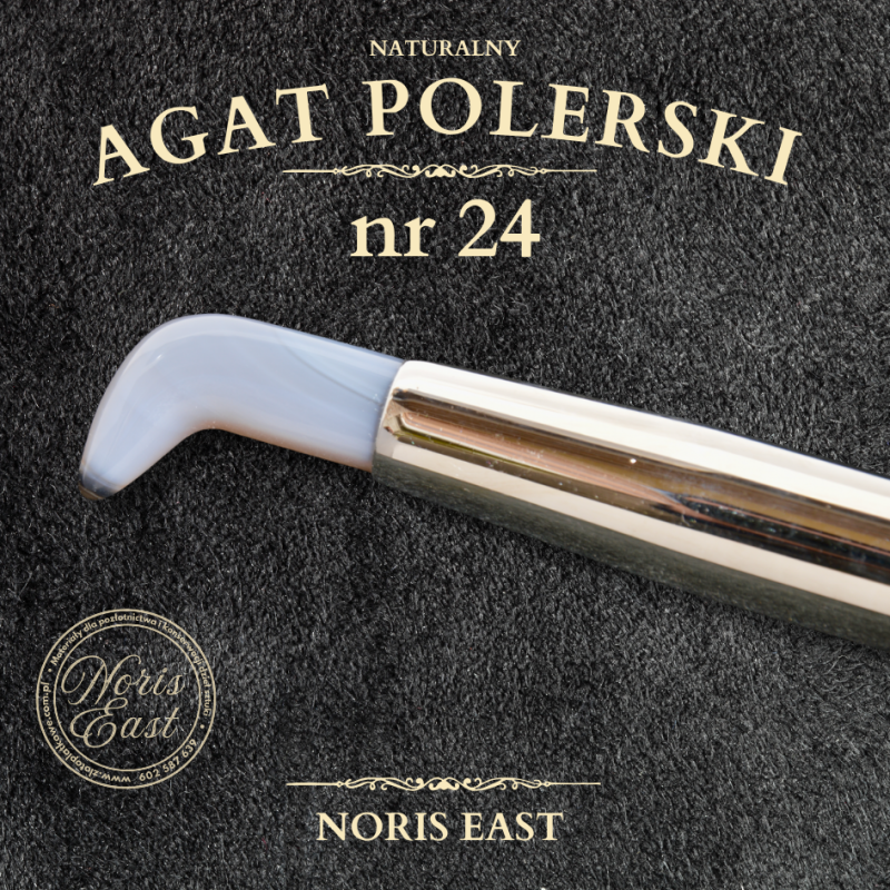 AGAT POLERSKI NR 24 – NATURALNY KAMIEŃ DO POLEROWANIA ZŁOCEŃ - NORIS EAST