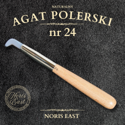 AGAT POLERSKI NR 24 – NATURALNY KAMIEŃ DO POLEROWANIA ZŁOCEŃ - NORIS EAST