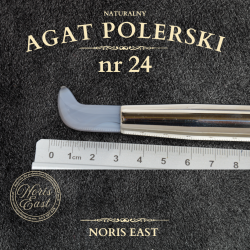 AGAT POLERSKI NR 24 – NATURALNY KAMIEŃ DO POLEROWANIA ZŁOCEŃ - NORIS EAST