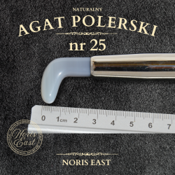 AGAT POLERSKI NR 25 – NATURALNY KAMIEŃ DO POLEROWANIA ZŁOCEŃ - NORIS EAST