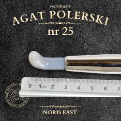 AGAT POLERSKI NR 25 – NATURALNY KAMIEŃ DO POLEROWANIA ZŁOCEŃ - NORIS EAST