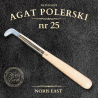 AGAT POLERSKI NR 25 – NATURALNY KAMIEŃ DO POLEROWANIA ZŁOCEŃ - NORIS EAST