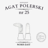 AGAT POLERSKI NR 25 – NATURALNY KAMIEŃ DO POLEROWANIA ZŁOCEŃ - NORIS EAST
