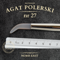 AGAT POLERSKI NR 27 – NATURALNY KAMIEŃ DO POLEROWANIA ZŁOCEŃ - NORIS EAST