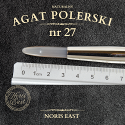 AGAT POLERSKI NR 27 – NATURALNY KAMIEŃ DO POLEROWANIA ZŁOCEŃ - NORIS EAST