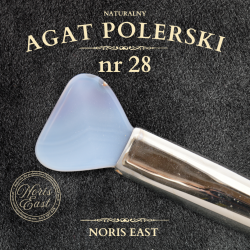 AGAT POLERSKI NR 28 – NATURALNY KAMIEŃ DO POLEROWANIA ZŁOCEŃ - NORIS EAST