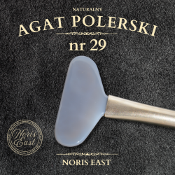 AGAT POLERSKI NR 29 – NATURALNY KAMIEŃ DO POLEROWANIA ZŁOCEŃ – NORIS EAST