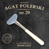 AGAT POLERSKI NR 29 – NATURALNY KAMIEŃ DO POLEROWANIA ZŁOCEŃ – NORIS EAST
