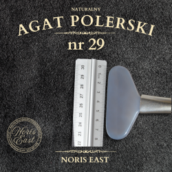AGAT POLERSKI NR 29 – NATURALNY KAMIEŃ DO POLEROWANIA ZŁOCEŃ – NORIS EAST