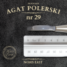 AGAT POLERSKI NR 29 – NATURALNY KAMIEŃ DO POLEROWANIA ZŁOCEŃ – NORIS EAST