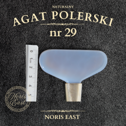 AGAT POLERSKI NR 29 – NATURALNY KAMIEŃ DO POLEROWANIA ZŁOCEŃ – NORIS EAST