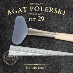 AGAT POLERSKI NR 29 – NATURALNY KAMIEŃ DO POLEROWANIA ZŁOCEŃ – NORIS EAST