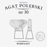 AGAT POLERSKI NR 30 – NATURALNY KAMIEŃ DO POLEROWANIA ZŁOCEŃ – NORIS EAST