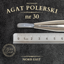 AGAT POLERSKI NR 30 – NATURALNY KAMIEŃ DO POLEROWANIA ZŁOCEŃ – NORIS EAST