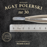 AGAT POLERSKI NR 30 – NATURALNY KAMIEŃ DO POLEROWANIA ZŁOCEŃ – NORIS EAST