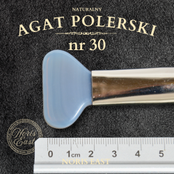 AGAT POLERSKI NR 30 – NATURALNY KAMIEŃ DO POLEROWANIA ZŁOCEŃ – NORIS EAST