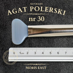 AGAT POLERSKI NR 30 – NATURALNY KAMIEŃ DO POLEROWANIA ZŁOCEŃ – NORIS EAST