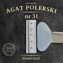AGAT POLERSKI NR 31 – NATURALNY KAMIEŃ DO POLEROWANIA ZŁOCEŃ - NORIS EAST