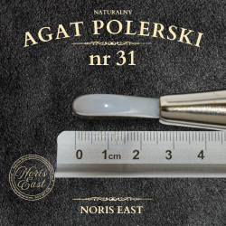 AGAT POLERSKI NR 31 – NATURALNY KAMIEŃ DO POLEROWANIA ZŁOCEŃ - NORIS EAST