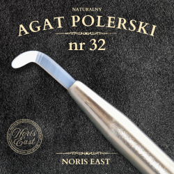 AGAT POLERSKI NR 32 – NATURALNY KAMIEŃ DO POLEROWANIA ZŁOCEŃ - NORIS EAST