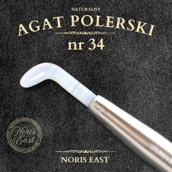 AGAT POLERSKI NR 34 – NATURALNY KAMIEŃ DO POLEROWANIA ZŁOCEŃ - NORIS EAST