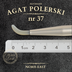 AGAT POLERSKI NR 37 – NATURALNY KAMIEŃ DO POLEROWANIA ZŁOCEŃ - NORIS EAST