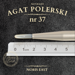 AGAT POLERSKI NR 37 – NATURALNY KAMIEŃ DO POLEROWANIA ZŁOCEŃ - NORIS EAST