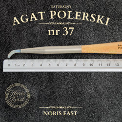 AGAT POLERSKI NR 37 – NATURALNY KAMIEŃ DO POLEROWANIA ZŁOCEŃ - NORIS EAST