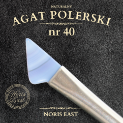 AGAT POLERSKI NR 40 – NATURALNY KAMIEŃ DO POLEROWANIA ZŁOCEŃ - NORIS EAST