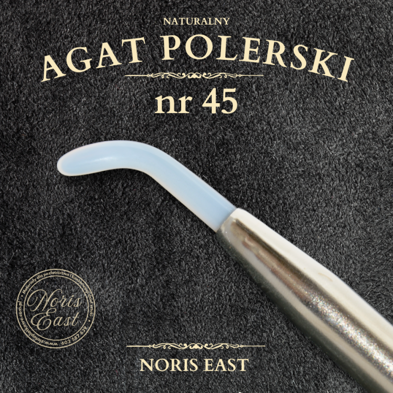 AGAT POLERSKI NR 45 – NATURALNY KAMIEŃ DO POLEROWANIA ZŁOCEŃ - NORIS EAST