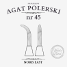 AGAT POLERSKI NR 45 – NATURALNY KAMIEŃ DO POLEROWANIA ZŁOCEŃ - NORIS EAST