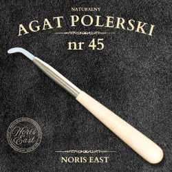 AGAT POLERSKI NR 45 – NATURALNY KAMIEŃ DO POLEROWANIA ZŁOCEŃ - NORIS EAST
