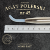 AGAT POLERSKI NR 45 – NATURALNY KAMIEŃ DO POLEROWANIA ZŁOCEŃ - NORIS EAST