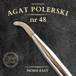 AGAT POLERSKI NR 48 – NATURALNY KAMIEŃ DO POLEROWANIA ZŁOCEŃ - NORIS EAST