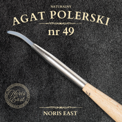 AGAT POLERSKI NR 49 – NATURALNY KAMIEŃ DO POLEROWANIA ZŁOCEŃ - NORIS EAST