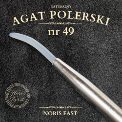 AGAT POLERSKI NR 49 – NATURALNY KAMIEŃ DO POLEROWANIA ZŁOCEŃ - NORIS EAST