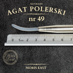 AGAT POLERSKI NR 49 – NATURALNY KAMIEŃ DO POLEROWANIA ZŁOCEŃ - NORIS EAST