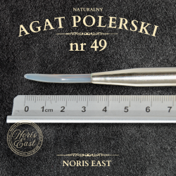 AGAT POLERSKI NR 49 – NATURALNY KAMIEŃ DO POLEROWANIA ZŁOCEŃ - NORIS EAST